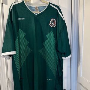 Green Mexico Soccer Jersey Chicharito #14